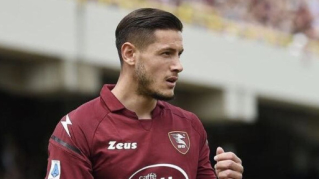 Pasquale Mazzocchi, giocatore della Salernitana.