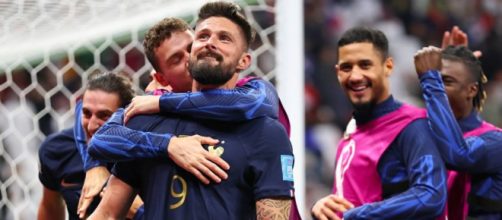 Giround fez o gol da classifica&ccedil;&atilde;o francesa (Reprodu&ccedil;&atilde;o/Twitter/@FIFAWorldCup).