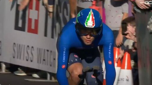 Ciclismo, il Campione Olimpico Filippo Ganna