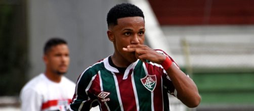 Kayky foi revelado pelo Fluminense (Mailson Santana/Fluminense F.C.)