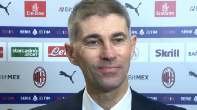 Frederic Massara, direttore sportivo del Milan.