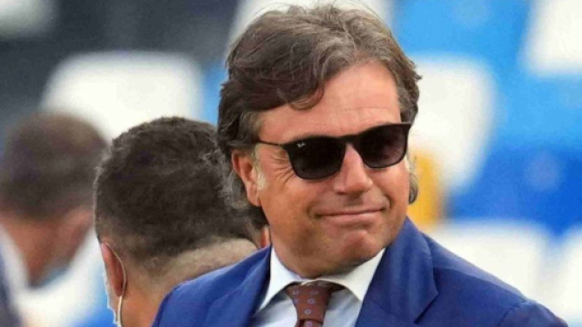 Cristiano Giuntoli, direttore sportivo del Napoli.