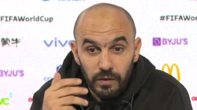 'Il est le meilleur s&eacute;lectionneur du monde', Regragui encense Didier Deschamps (capture BeIN Sports)