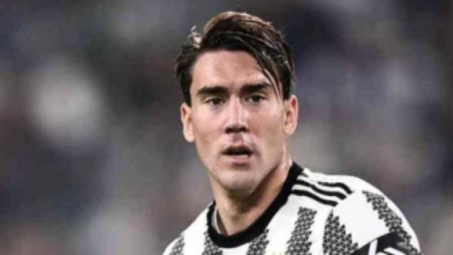 Dusan Vlahovic, giocatore della Juve.