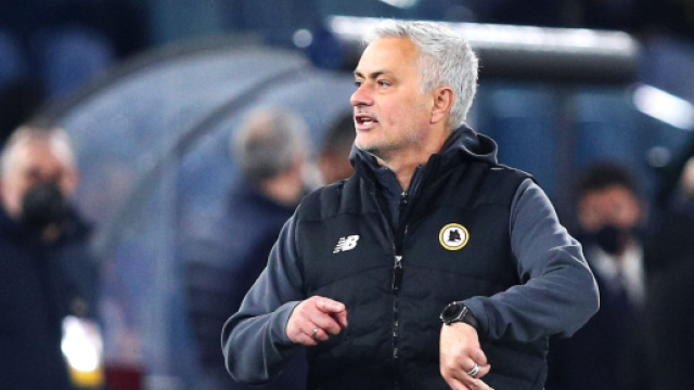 Jos&egrave; Mourinho, tecnico della Roma.