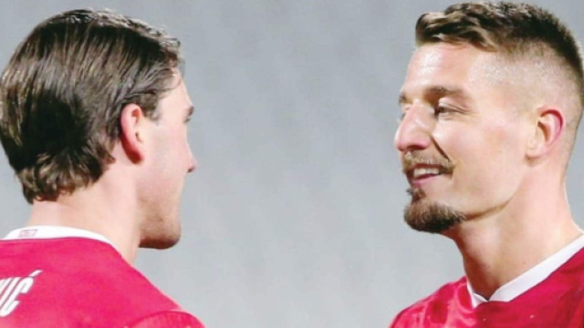 Juve, Vlahovic e Milinkovic nel mirino dell'Arsenal.