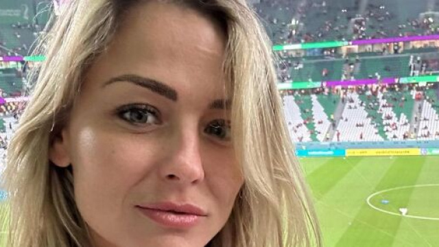 Laure Boulleau au Qatar pendant la Coupe du monde 2022. (cr&eacute;dit Instagram Laure Boulleau)