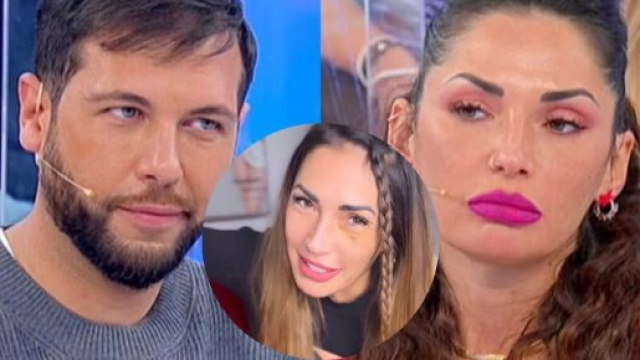 Uomini e donne, Ida appare con un livido.