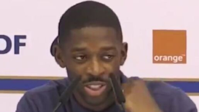 Ousmane Demb&eacute;l&eacute; raconte sa recette miracle pour aider ses co&eacute;quipiers malade (capture RMC)