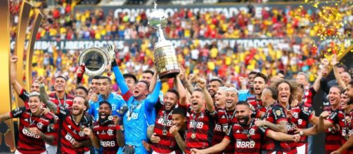 Vencedor da &uacute;ltima Libertadores, Falemengo disputa o Mundial de Clubes em fevereiro (Gilvan de Souza/Flamengo)