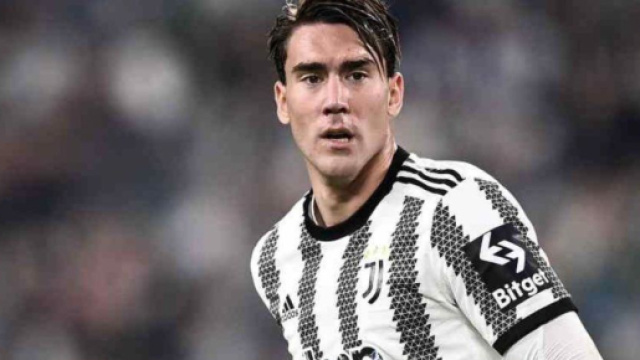 Dusan Vlahovic, giocatore della Juve.