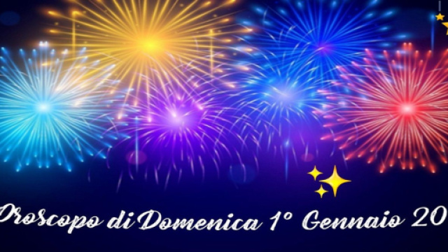 Oroscopo e previsioni della giornata di domenica 1&deg; gennaio 2023.