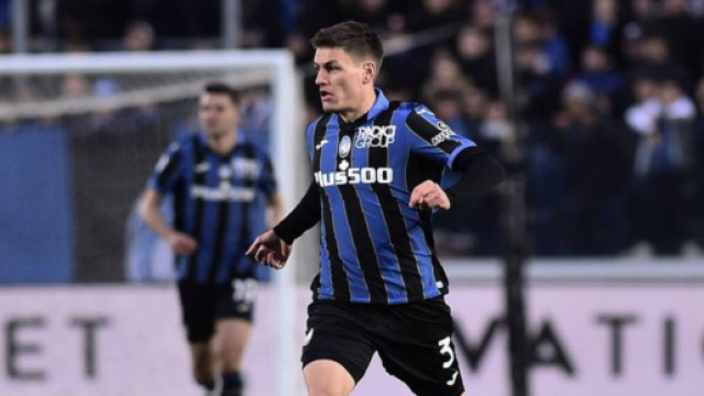 Joakim Maehle, giocatore dell'Atalanta.