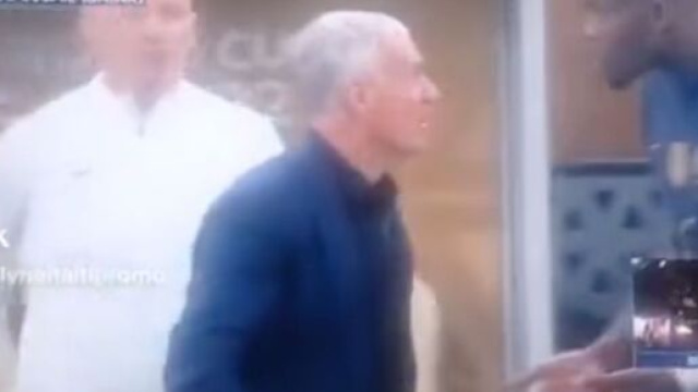 Deschamps en col&egrave;re contre Thuram lors de la finale contre l'Argentine. (cr&eacute;dit Twitter)