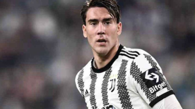 Dusan Vlahovic, giocatore della Juve.