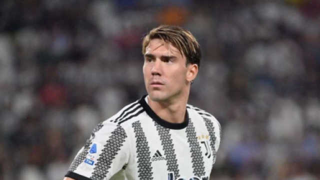 Dusan Vlahovic, giocatore della Juve.