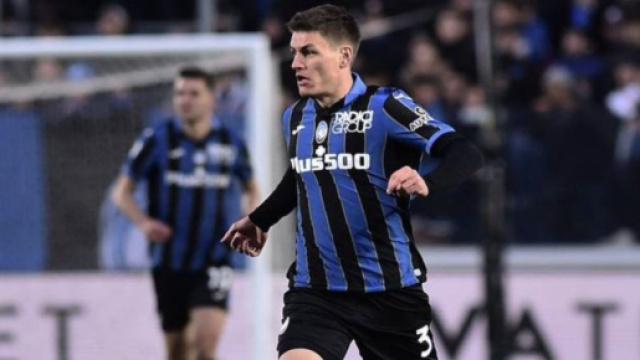 Joakim Maehle, giocatore dell'Atalanta.