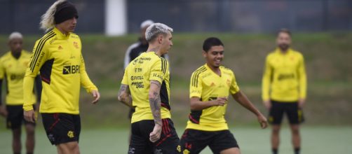 Flamengo se reapresenta para temporada 2023 Foto arquivo: Marcelo Cortes/Flamengo