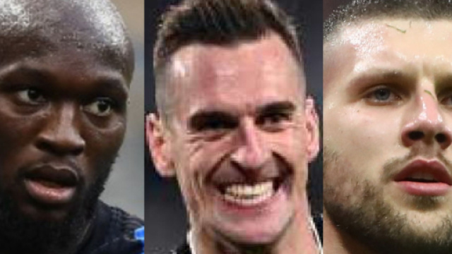 Lukaku (Inter) - Milik (Juventus) - Rebic (Milan).