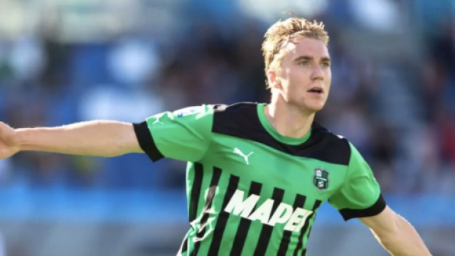 Kristian Thorsvedt, centrocampista del Sassuolo.