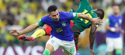 Brasil trope&ccedil;ou diante dos africanos (Reprodu&ccedil;&atilde;o/Twitter/@fifaworldcup)