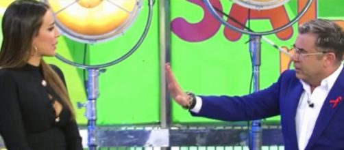 Duro encontronazo entre Jorge Javier y Cristina Porta en 'S&aacute;lvame' (Mediaset)