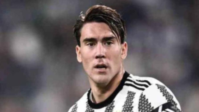 Dusan Vlahovic, giocatore della Juve.