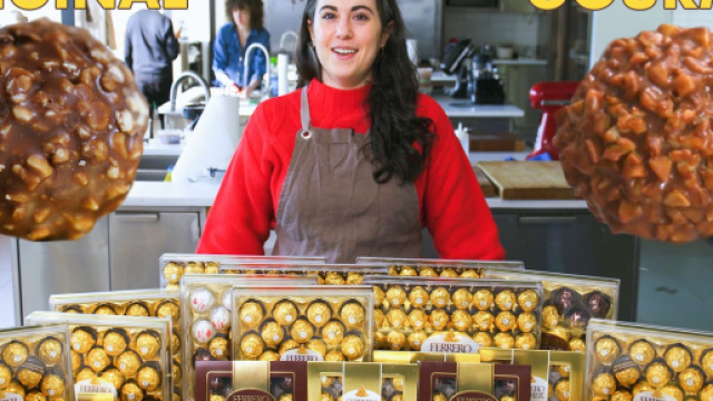Watch Pastry Chef Attempts to Make Gourmet Ferrero Rocher ... - bonappetit.com