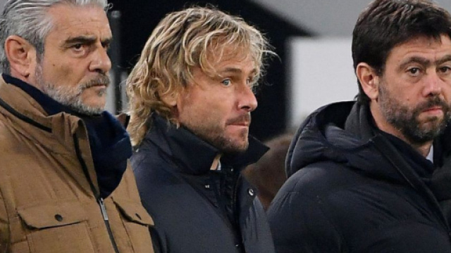 Maurizio Arrivabene, Pavel Nedved e Andrea Agnelli.