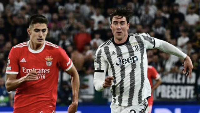 Antonio Silva e Dusan Vlahovic.