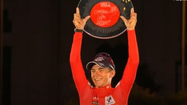 Ciclismo, Remco Evenepoel vincitore della Vuelta Espa&ntilde;a.