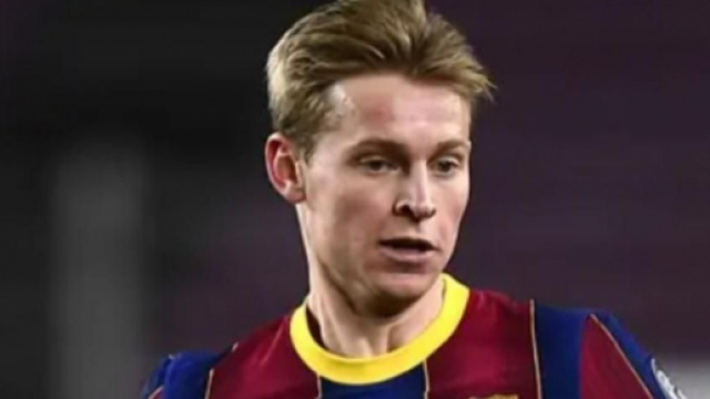 Frankie De Jong, centrocampista del Barcellona.