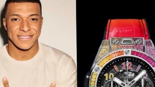 La montre &agrave; 70.000 dollars de Kylian Mbapp&eacute; fait le buzz - Source : capture d'&eacute;cran, Youtube