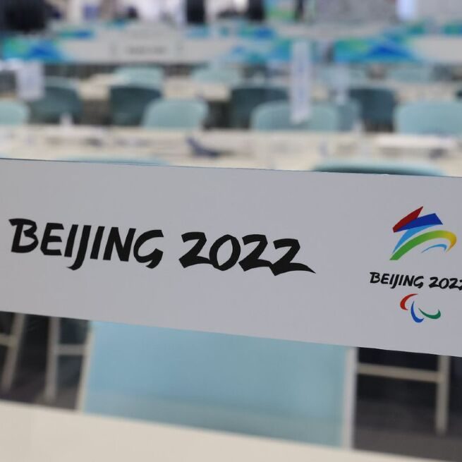 La vid&eacute;o de personnes criant des insultes raciales n'a pas &eacute;t&eacute; film&eacute;e aux Jeux olympiques d'hiver de P&eacute;kin (Flickr/IOC Media)