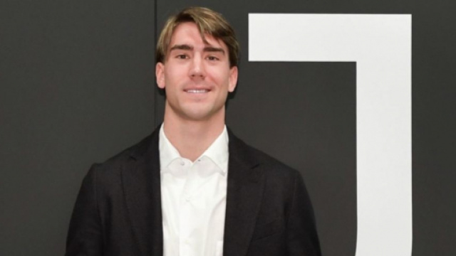Dusan Vlahovic, giocatore della Juventus.