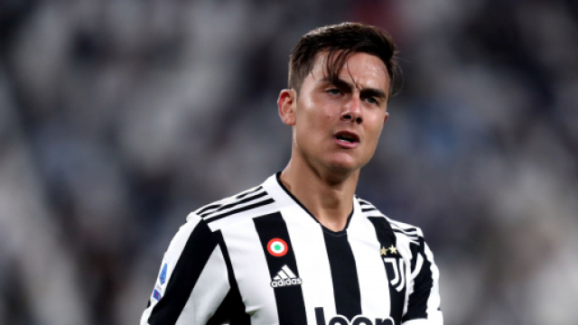Dybala, calciatore argentino della Juventus.