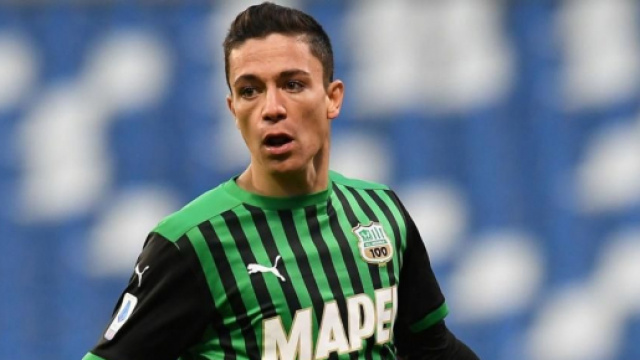 Giacomo Raspadori, giocatore del Sassuolo.