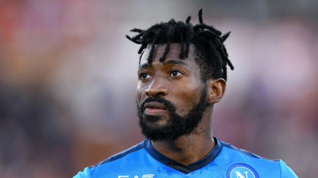 Andr&eacute; Anguissa del Napoli, sarebbe stato cercato dall'Inter nel 2020.