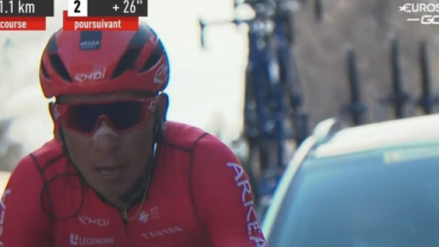 Nairo Quintana nella tappa finale del Tour de Provence.
