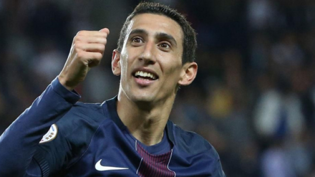 Angel Di Maria, centrocampista del Paris Saint Germain.