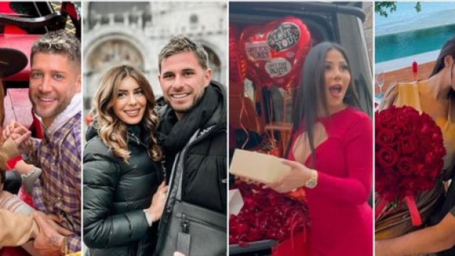 Les c&eacute;l&egrave;bres couples de t&eacute;l&eacute;-r&eacute;alit&eacute; f&ecirc;tent la Saint-Valentin, mais Greg et Maeva Ghennam se s&eacute;parent - Source : Instagram