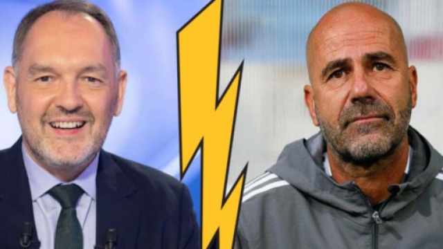 St&eacute;phane Guy d&eacute;zingue Peter Bosz. Source : Capture Twitter