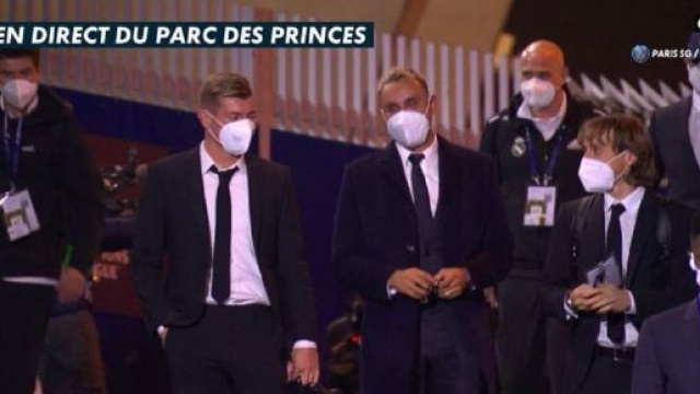 L'arriv&eacute;e de Keylor Navas avec les joueurs madril&egrave;nes agace les fans (capture YouTube)