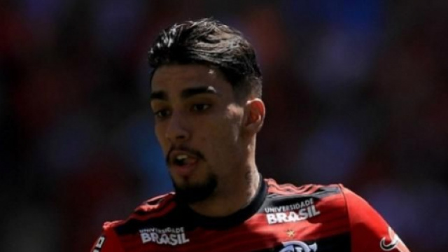 Lucas Paquet&agrave;, ex centrocampista del Flamengo e del Milan.