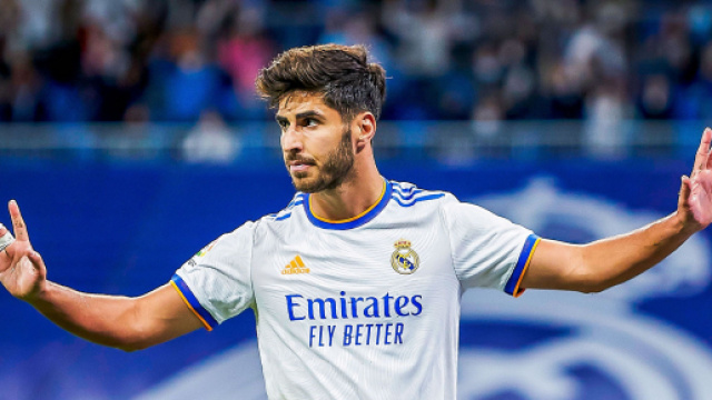 Marco Asensio del Real Madrid.