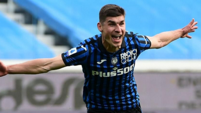 Ruslan Malinovskyi, centrocampista dell'Atalanta.