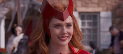 Elizabeth Olsen como Feiticeira Escarlate (Divulga&ccedil;&atilde;o/Marvel/Disney)