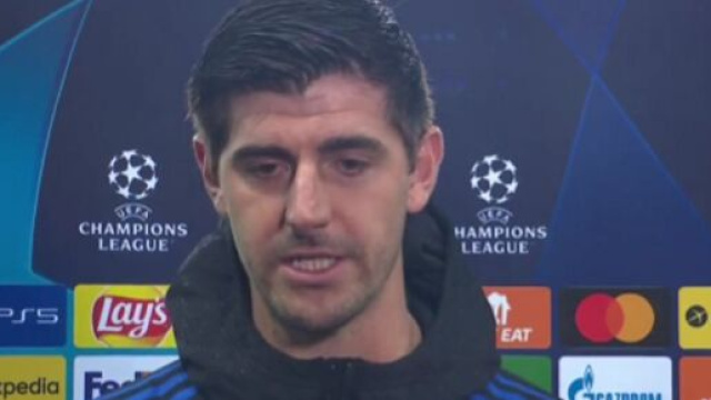 Thibaut Courtois affiche encore son 'seum' apr&egrave;s la d&eacute;faite contre le PSG (capture Youtube)