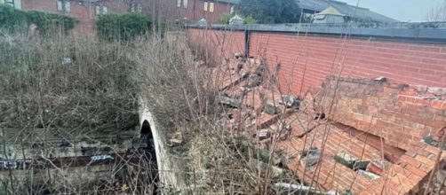 The storm damaged parts of the Tyne and Wear Metro (Image source: Twitter/@My_Metro)