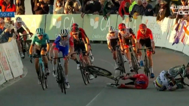 L'arrivo della seconda tappa della Volta Algarve